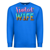 True Royal spoiled wife Premium Sweatshirt - NancyCooperArtShop