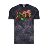 Cloud Black jingle all the way Vintage Tee - FaDigitalArtStudio