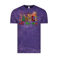 Cloud Purple jingle all the way Vintage Tee - FaDigitalArtStudio