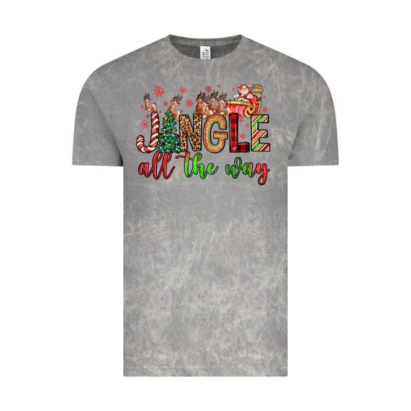 Jingle All The Way Vintage Tee by FaDigitalArtStudio | Teevron
