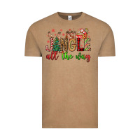 Vintage Coffee jingle all the way Vintage Tee - FaDigitalArtStudio