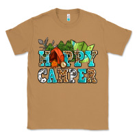 Toasted Coconut happy camper with trees and map Classic Tee - AdoDesignShop