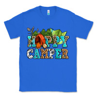 True Royal happy camper with trees and map Classic Tee - AdoDesignShop