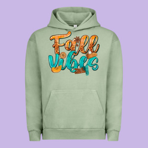 Fall Vibes With Food Urban Hoodie Designed By Texasbilliewilder