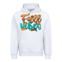 White Fall Vibes with Food Urban Hoodie - texasbilliewilder