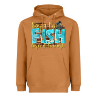 Meerkat born to fish forced to work Heavyweight Hoodie - NancyCooperArtShop