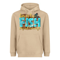 Mushroom born to fish forced to work Heavyweight Hoodie - NancyCooperArtShop