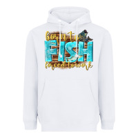 White born to fish forced to work Heavyweight Hoodie - NancyCooperArtShop