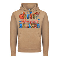 Vintage Coffee busy raising ballers basketball Vintage Hoodie - Zillion Design Studio