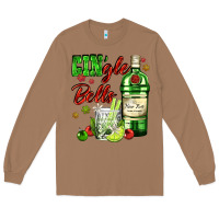 Toasted Coconut gin`gle bells with bottle and cocktail Long Sleeve Tee - AdoDesignShop