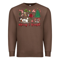 Chestnut merry bright Premium Sweatshirt - MaliasSmallBusiness
