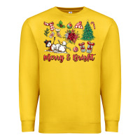 Lemon merry bright Premium Sweatshirt - MaliasSmallBusiness
