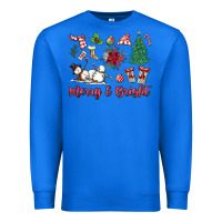 True Royal merry bright Premium Sweatshirt - MaliasSmallBusiness