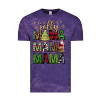 Cloud Purple jolly mama mama mama Vintage Tee - FaDigitalArtStudio