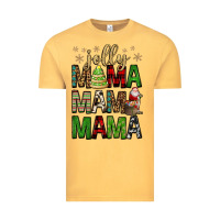 Vintage Mustard jolly mama mama mama Vintage Tee - FaDigitalArtStudio