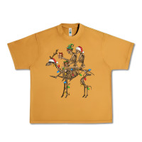 Peanut Butter Christmas deer and skeletons Urban Heavy Tee - FaDigitalArtStudio
