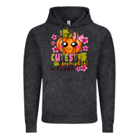 Vintage Black Cutest Pumpkin In The Patch Vintage Hoodie - texasbilliewilder