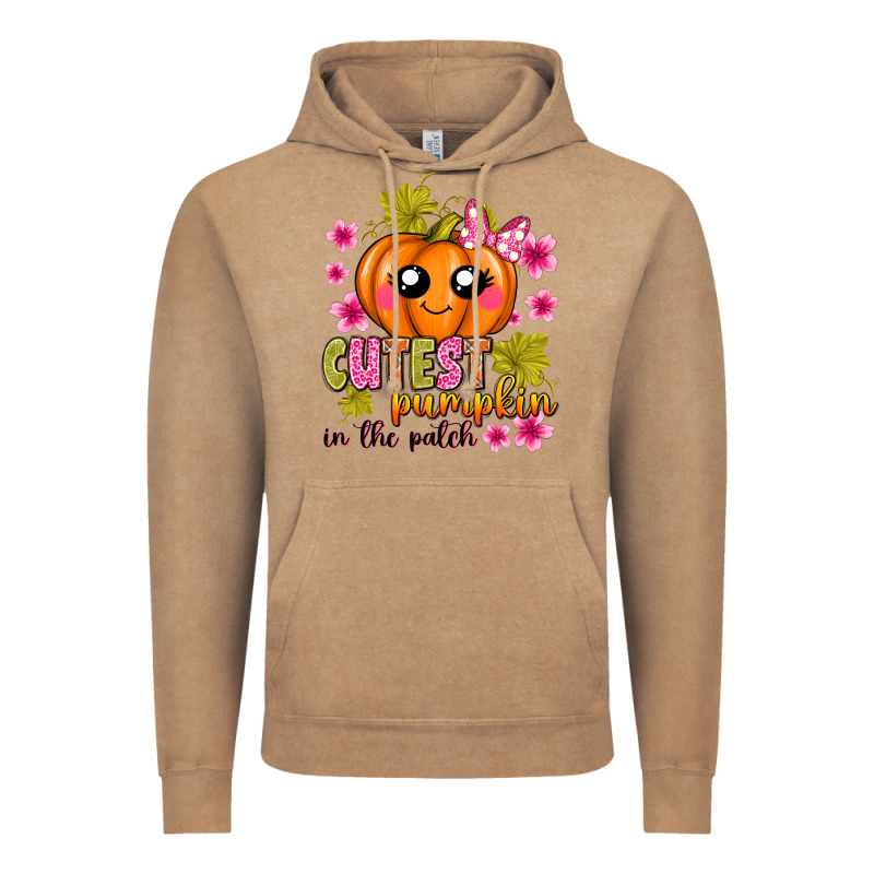 Cutest Pumpkin In The Patch Vintage Hoodie by texasbilliewilder | Teevron