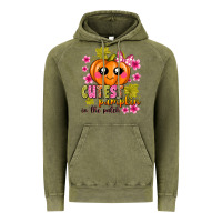 Vintage Olive Cutest Pumpkin In The Patch Vintage Hoodie - texasbilliewilder