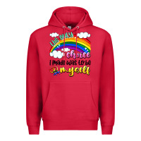 Cardinal the only choice i made was to be myself Premium Hoodie - Artiststas