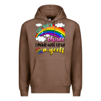 Chestnut the only choice i made was to be myself Premium Hoodie - Artiststas
