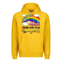 Lemon the only choice i made was to be myself Premium Hoodie - Artiststas