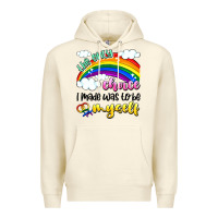 Sandshell the only choice i made was to be myself Premium Hoodie - Artiststas