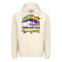 Tofu the only choice i made was to be myself Premium Hoodie - Artiststas