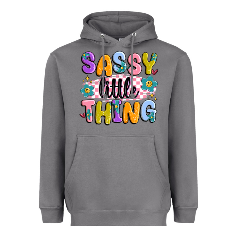 Sassy Little Thing Heavyweight Hoodie by MaliasSmallBusiness | Teevron