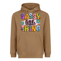 Toasted Coconut sassy little thing Heavyweight Hoodie - MaliasSmallBusiness