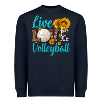 Live Love Volleyball Heavyweight Sweatshirt | Teevron