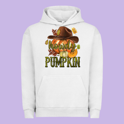 Howdy Pumpkin Urban Hoodie Designed By Texasbilliewilder