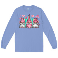 Colony Blue valentines day gnomes Long Sleeve Tee - Jasminsmagicworld