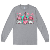 Heather Grey valentines day gnomes Long Sleeve Tee - Jasminsmagicworld