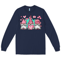 Navy valentines day gnomes Long Sleeve Tee - Jasminsmagicworld