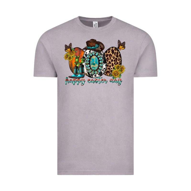Happy Easter Egg Western Vintage Tee by RacoonDesign | Teevron