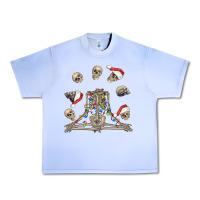 Grape Ice christmas human skeleton and skulls Urban Heavy Tee - FaDigitalArtStudio
