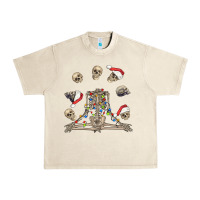 Sandshell christmas human skeleton and skulls Urban Heavy Tee - FaDigitalArtStudio