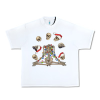 White christmas human skeleton and skulls Urban Heavy Tee - FaDigitalArtStudio