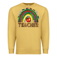 Antique Gold rainbow teacher Premium Sweatshirt - NancyCooperArtShop
