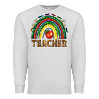 Dove Grey rainbow teacher Premium Sweatshirt - NancyCooperArtShop