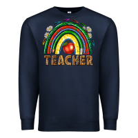 Navy rainbow teacher Premium Sweatshirt - NancyCooperArtShop