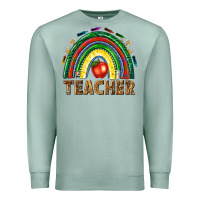 Seafoam rainbow teacher Premium Sweatshirt - NancyCooperArtShop
