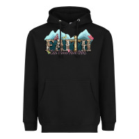 Black faith can move mountains cross Heavyweight Hoodie - NancyCooperArtShop