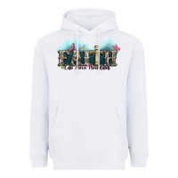 White faith can move mountains cross Heavyweight Hoodie - NancyCooperArtShop