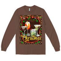 Chestnut cocktail set for Christmas Long Sleeve Tee - AdoDesignShop