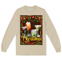 Mushroom cocktail set for Christmas Long Sleeve Tee - AdoDesignShop