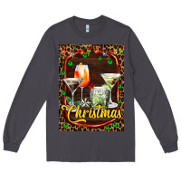 Smoke cocktail set for Christmas Long Sleeve Tee - AdoDesignShop