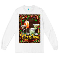 White cocktail set for Christmas Long Sleeve Tee - AdoDesignShop