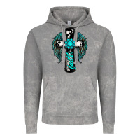 Cloud Rock cross faith gemstone wings Vintage Hoodie - RanaPortraitStore
